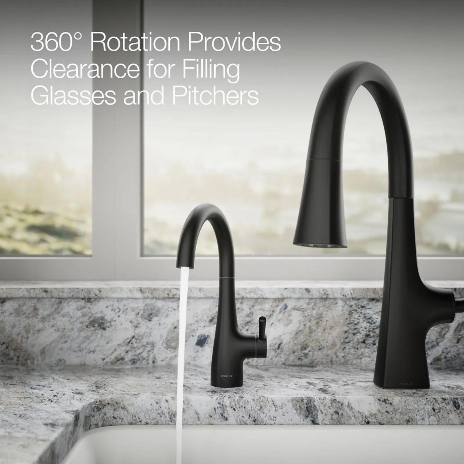 Transitional beverage faucet^Kohler Discount