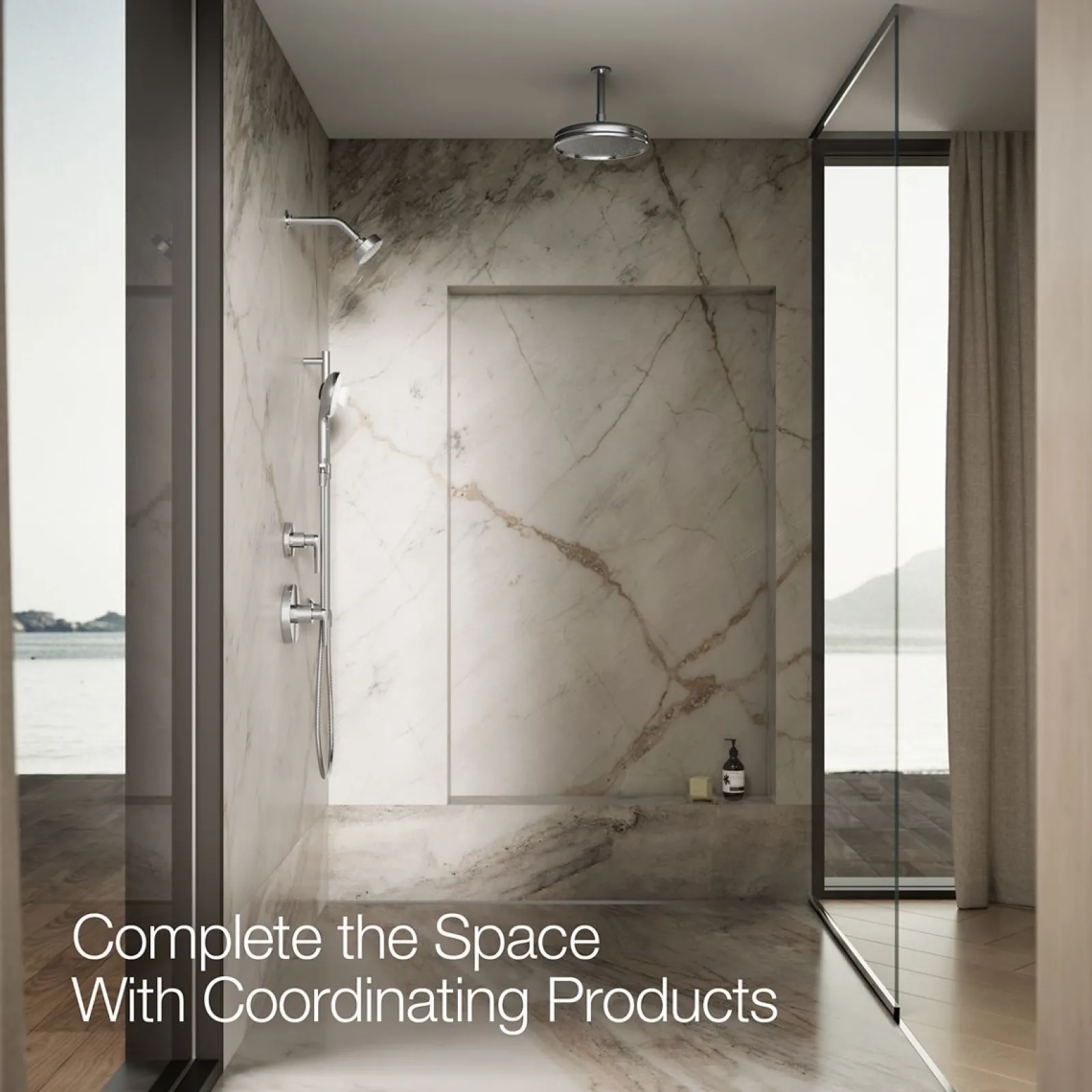Two-function handshower with all-in-one cleansing device, 1.75 gpm^Kohler Hot