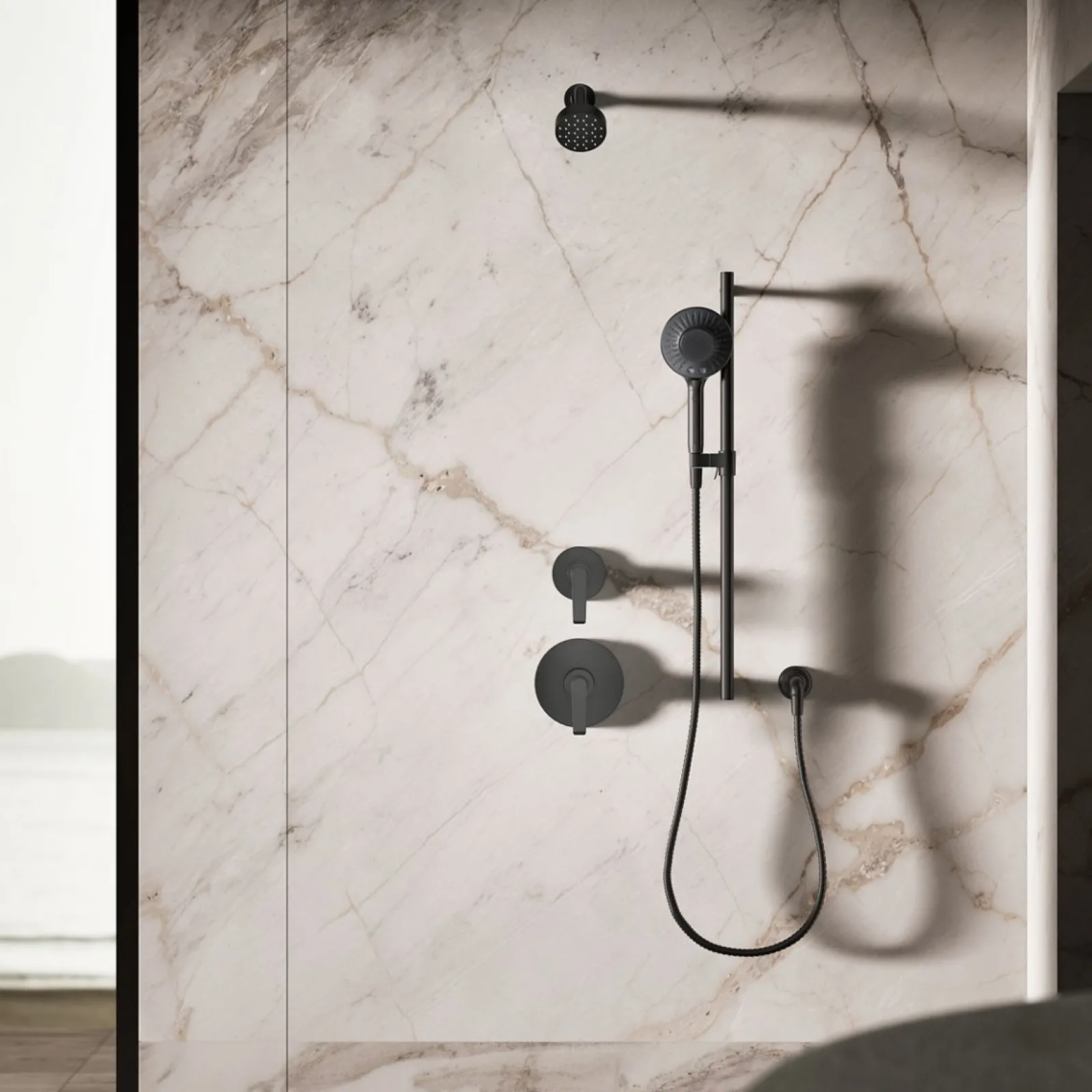 Two-function handshower with all-in-one cleansing device, 1.75 gpm^Kohler Hot