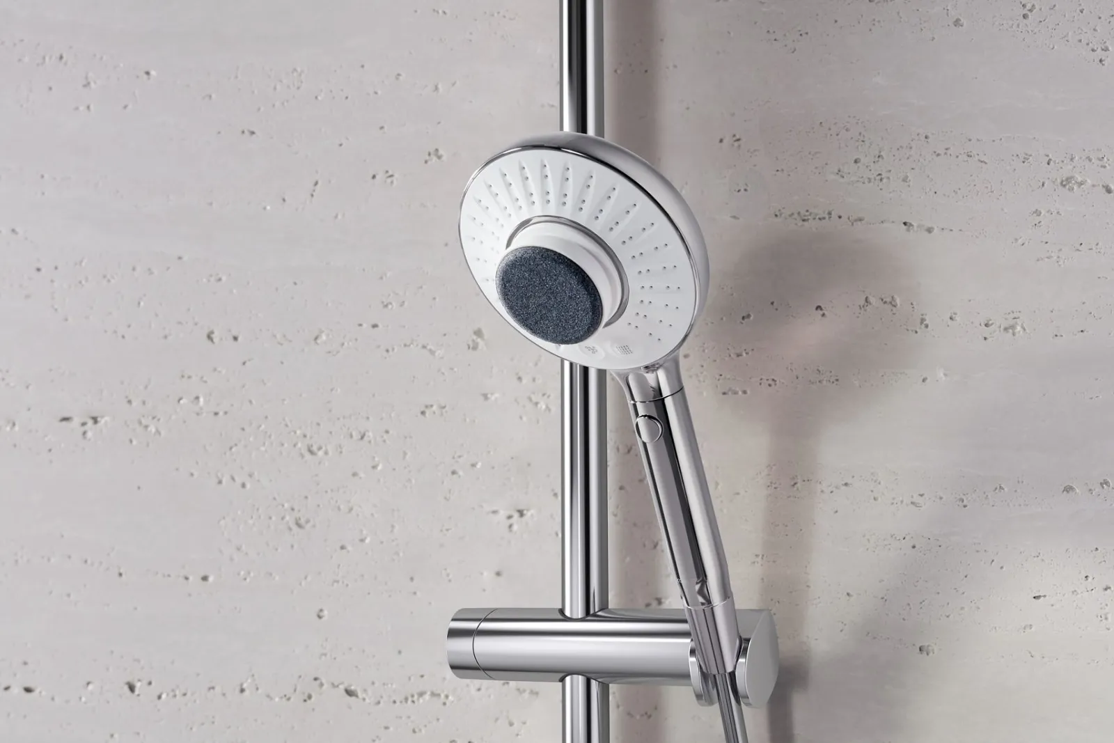 Two-function handshower with all-in-one cleansing device, 1.75 gpm^Kohler Hot