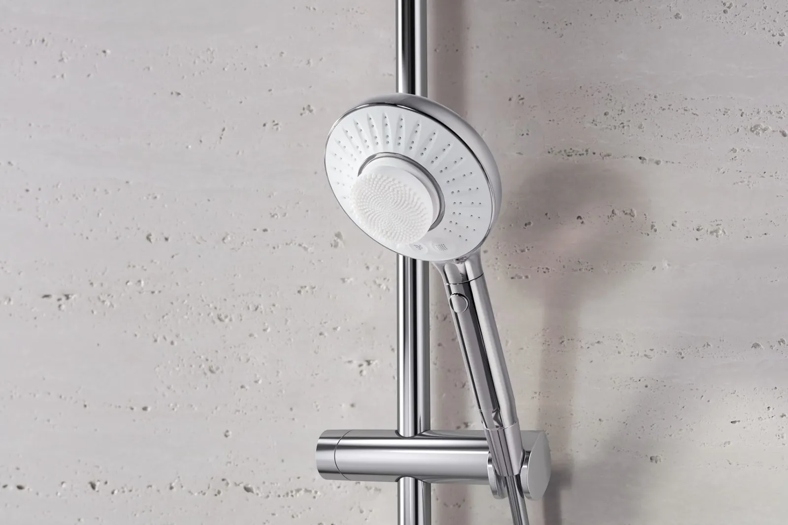 Two-function handshower with all-in-one cleansing device, 1.75 gpm^Kohler Hot