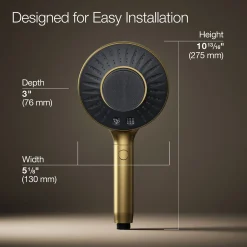Two-function handshower with all-in-one cleansing device, 1.75 gpm^Kohler Hot