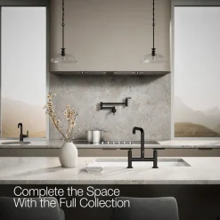 Two-hole bridge kitchen sink faucet^Kohler Discount