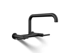Two-hole wall-mount bridge kitchen sink faucet^Kohler Sale