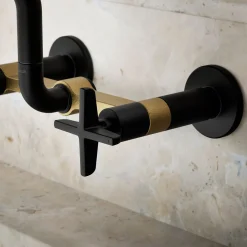 Two-hole wall-mount bridge kitchen sink faucet^Kohler Online