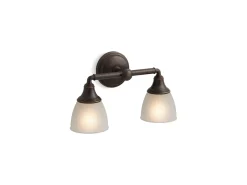 Two-light sconce^Kohler New