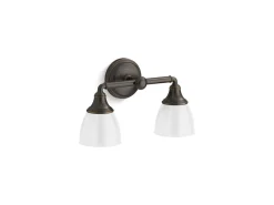 Two-light sconce^Kohler New