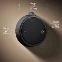 Two-outlet bath/shower digital control^Kohler New