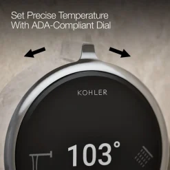 Two-outlet bath/shower digital control^Kohler New