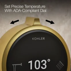 Two-outlet bath/shower digital control^Kohler New