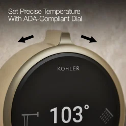 Two-outlet bath/shower digital control^Kohler New