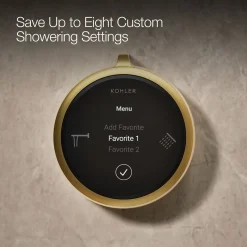 Two-outlet bath/shower digital control^Kohler New