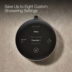 Two-outlet bath/shower digital control^Kohler New