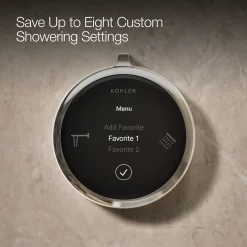 Two-outlet bath/shower digital control^Kohler New