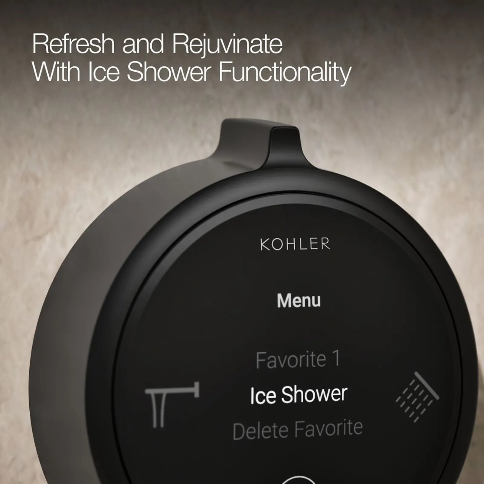 Two-outlet bath/shower digital control^Kohler New
