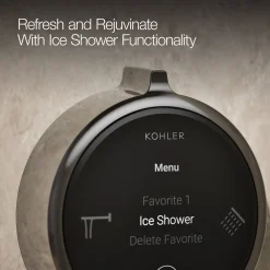 Two-outlet bath/shower digital control^Kohler New