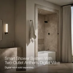 Two-outlet bath/shower digital control^Kohler New