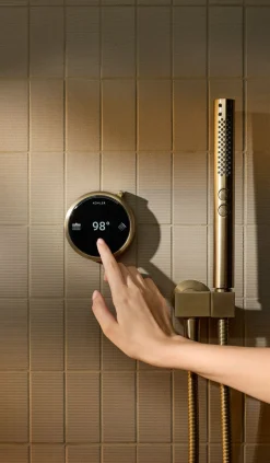 Two-outlet bath/shower digital control^Kohler New
