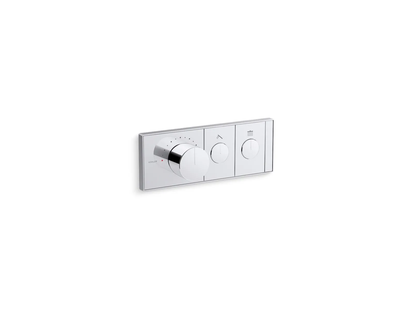 Two-outlet recessed mechanical thermostatic valve control^Kohler Clearance