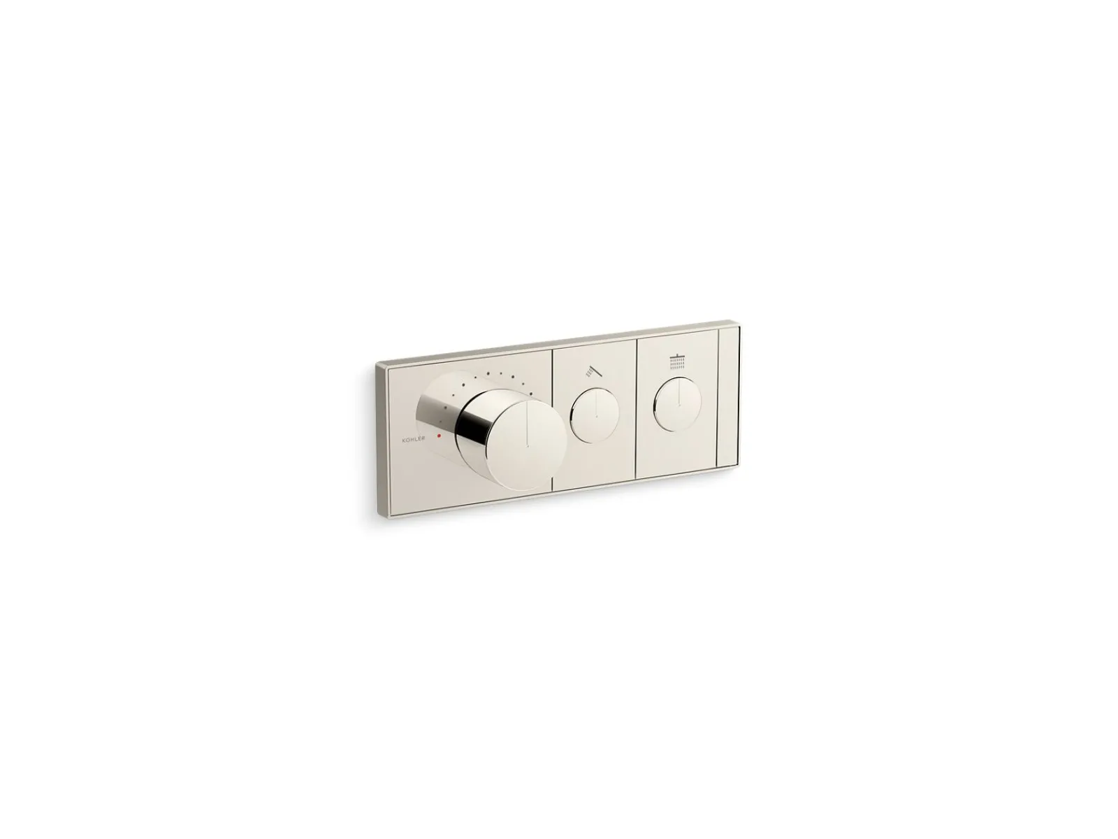 Two-outlet recessed mechanical thermostatic valve control^Kohler Clearance