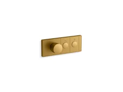 Two-outlet recessed mechanical thermostatic valve control^Kohler Clearance