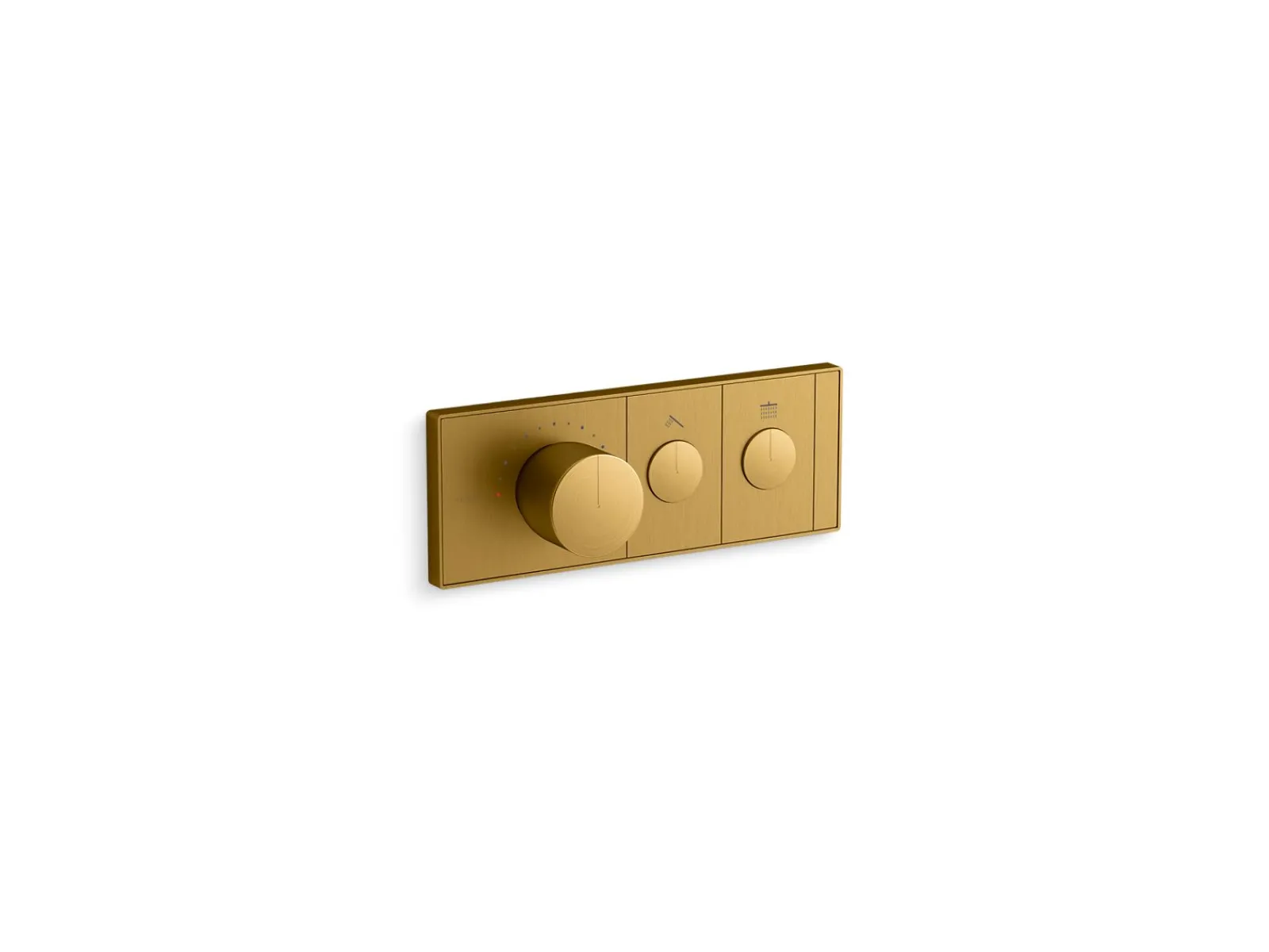 Two-outlet recessed mechanical thermostatic valve control^Kohler Clearance