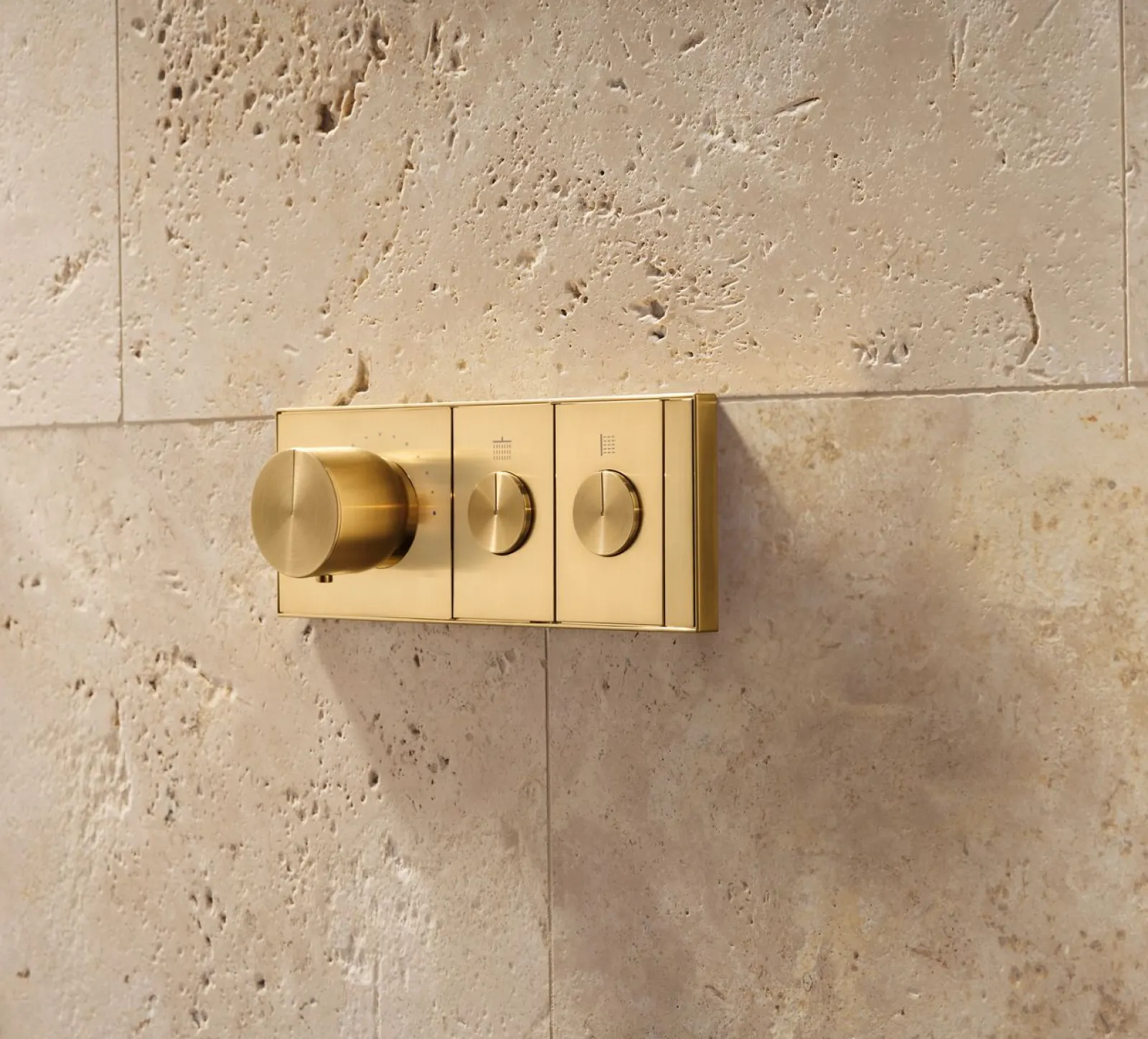 Two-outlet recessed mechanical thermostatic valve control^Kohler Clearance