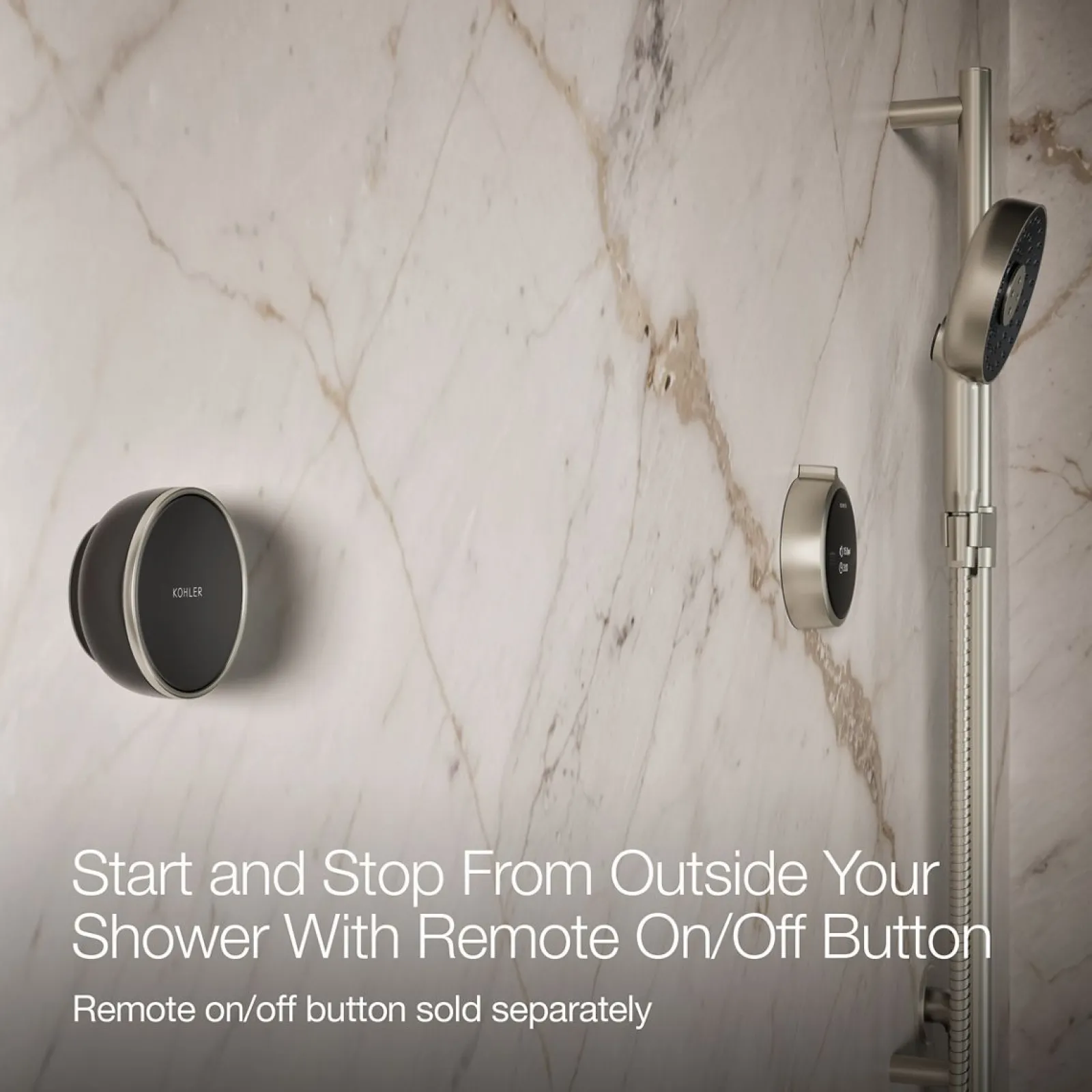 Two-outlet shower digital control^Kohler New