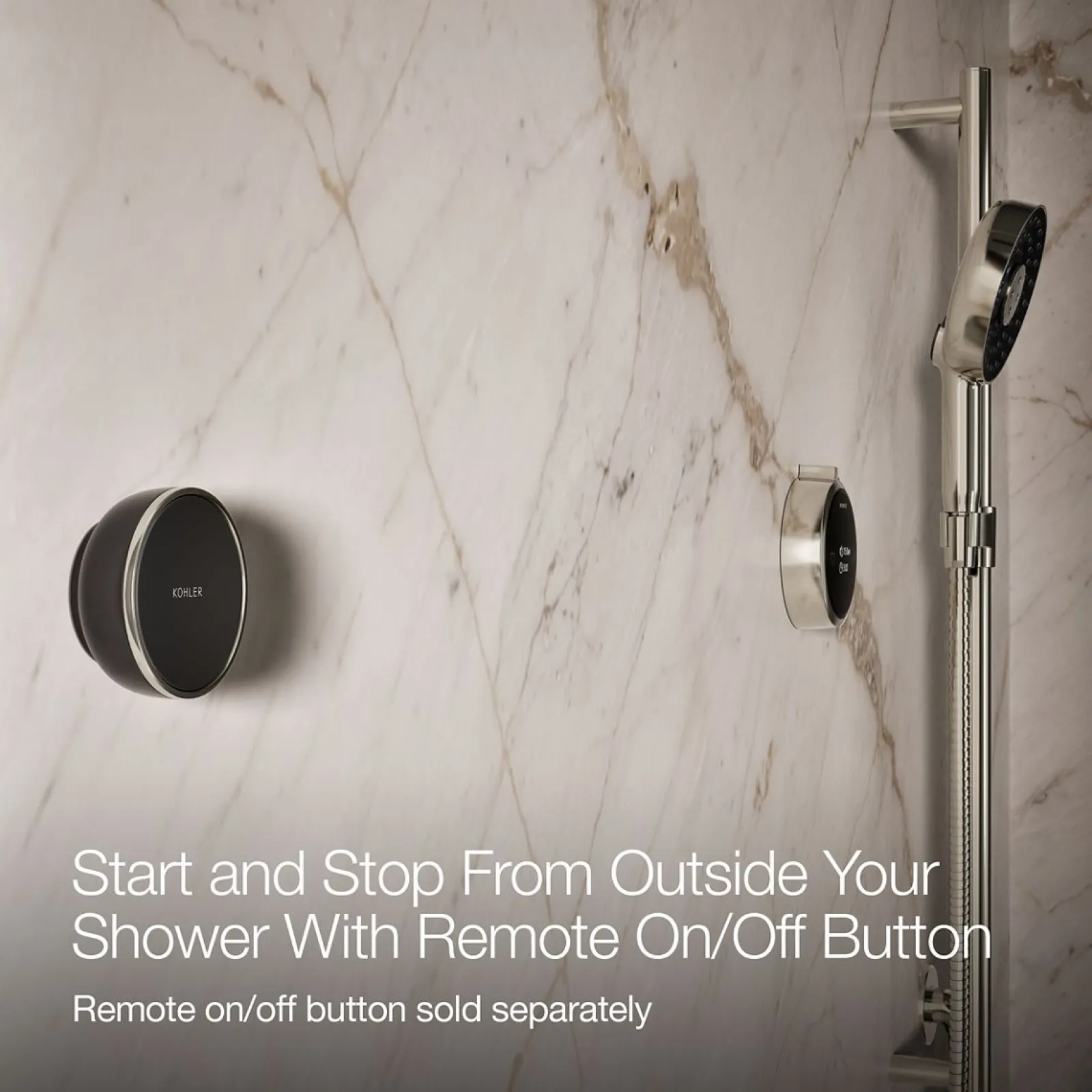 Two-outlet shower digital control^Kohler New