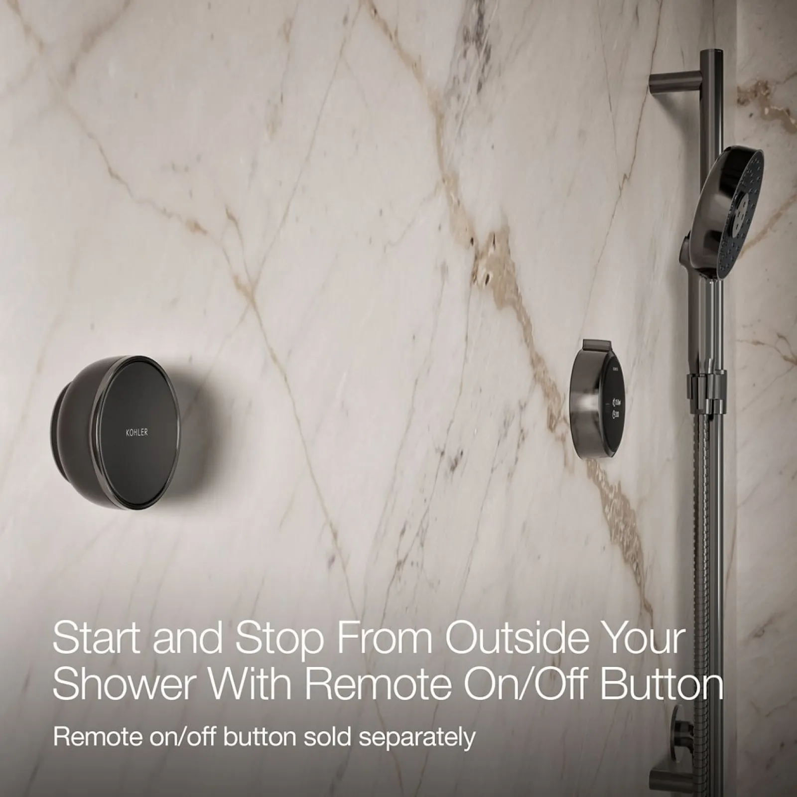 Two-outlet shower digital control^Kohler New
