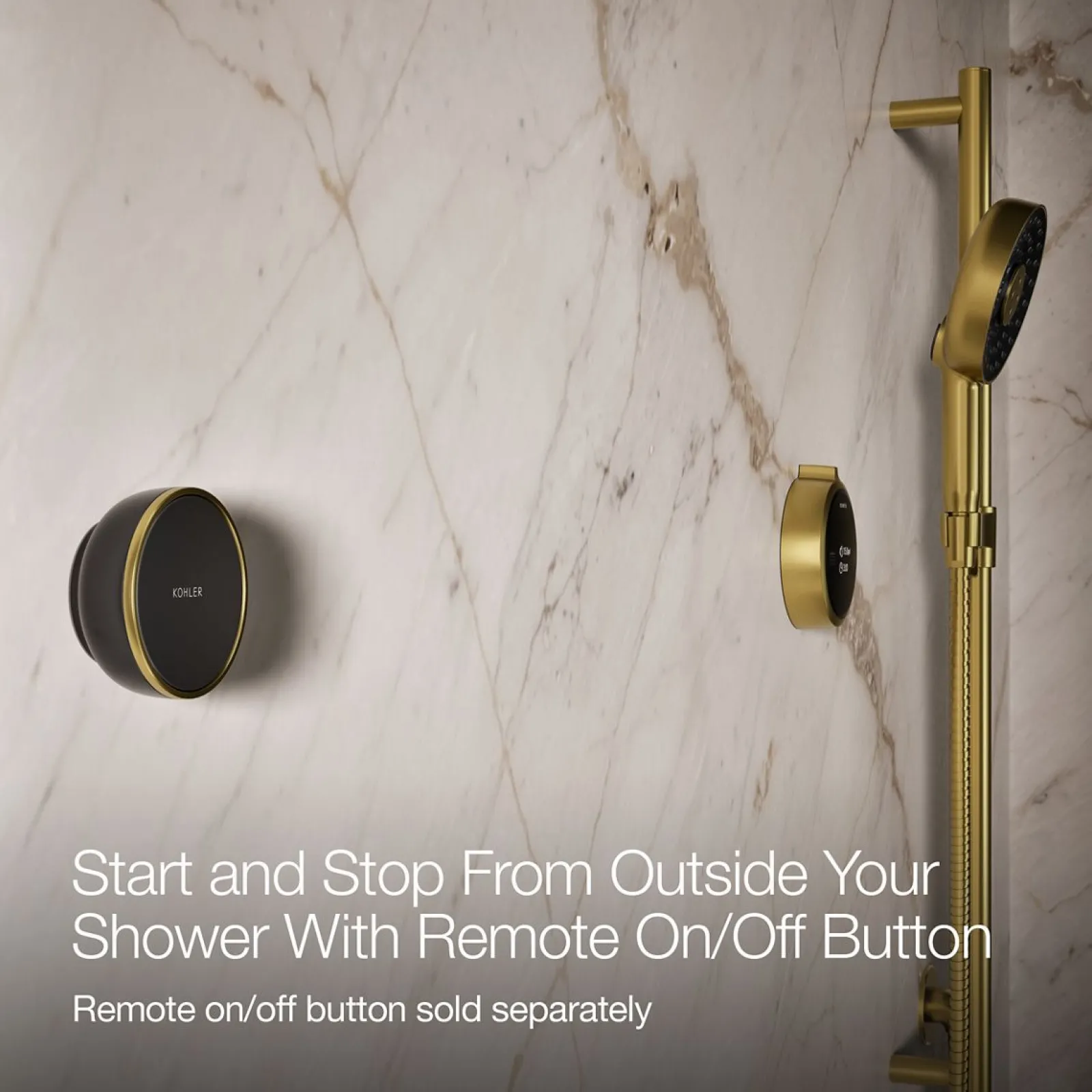 Two-outlet shower digital control^Kohler New
