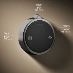 Two-outlet shower digital control^Kohler New