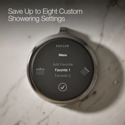 Two-outlet shower digital control^Kohler New