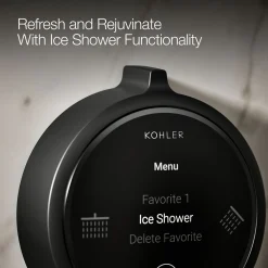 Two-outlet shower digital control^Kohler New