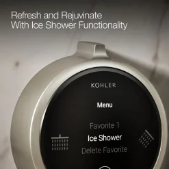 Two-outlet shower digital control^Kohler New