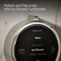 Two-outlet shower digital control^Kohler New