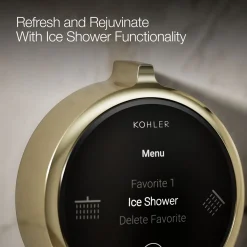 Two-outlet shower digital control^Kohler New