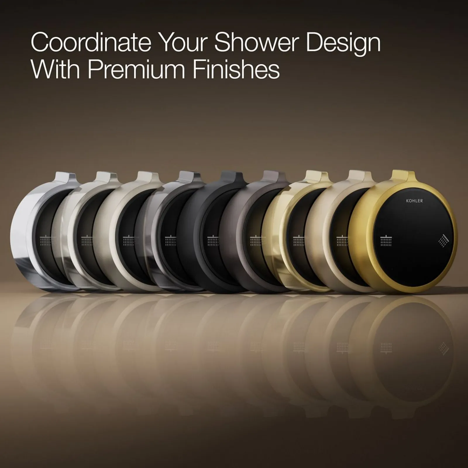 Two-outlet shower digital control^Kohler New