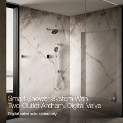 Two-outlet shower digital control^Kohler New