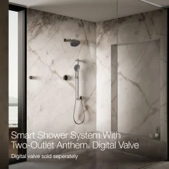 Two-outlet shower digital control^Kohler New