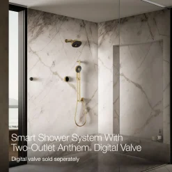 Two-outlet shower digital control^Kohler New