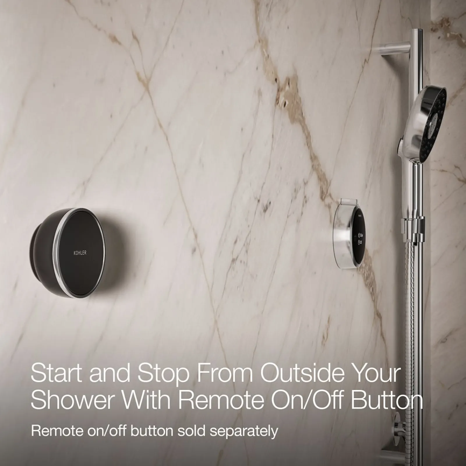 Two-outlet shower digital control^Kohler New