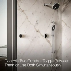 Two-outlet shower digital control^Kohler New