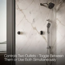 Two-outlet shower digital control^Kohler New