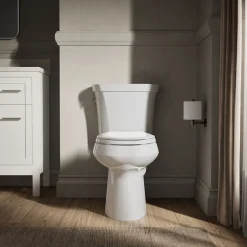 Two-piece elongated toilet, dual-flush^Kohler Discount