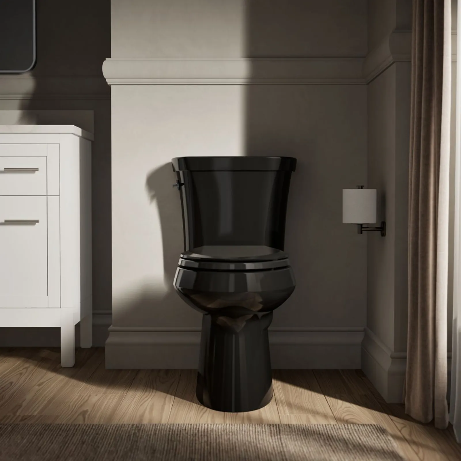 Two-piece elongated toilet, dual-flush^Kohler Discount