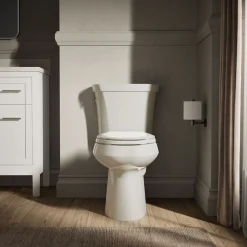 Two-piece elongated toilet, dual-flush^Kohler Discount