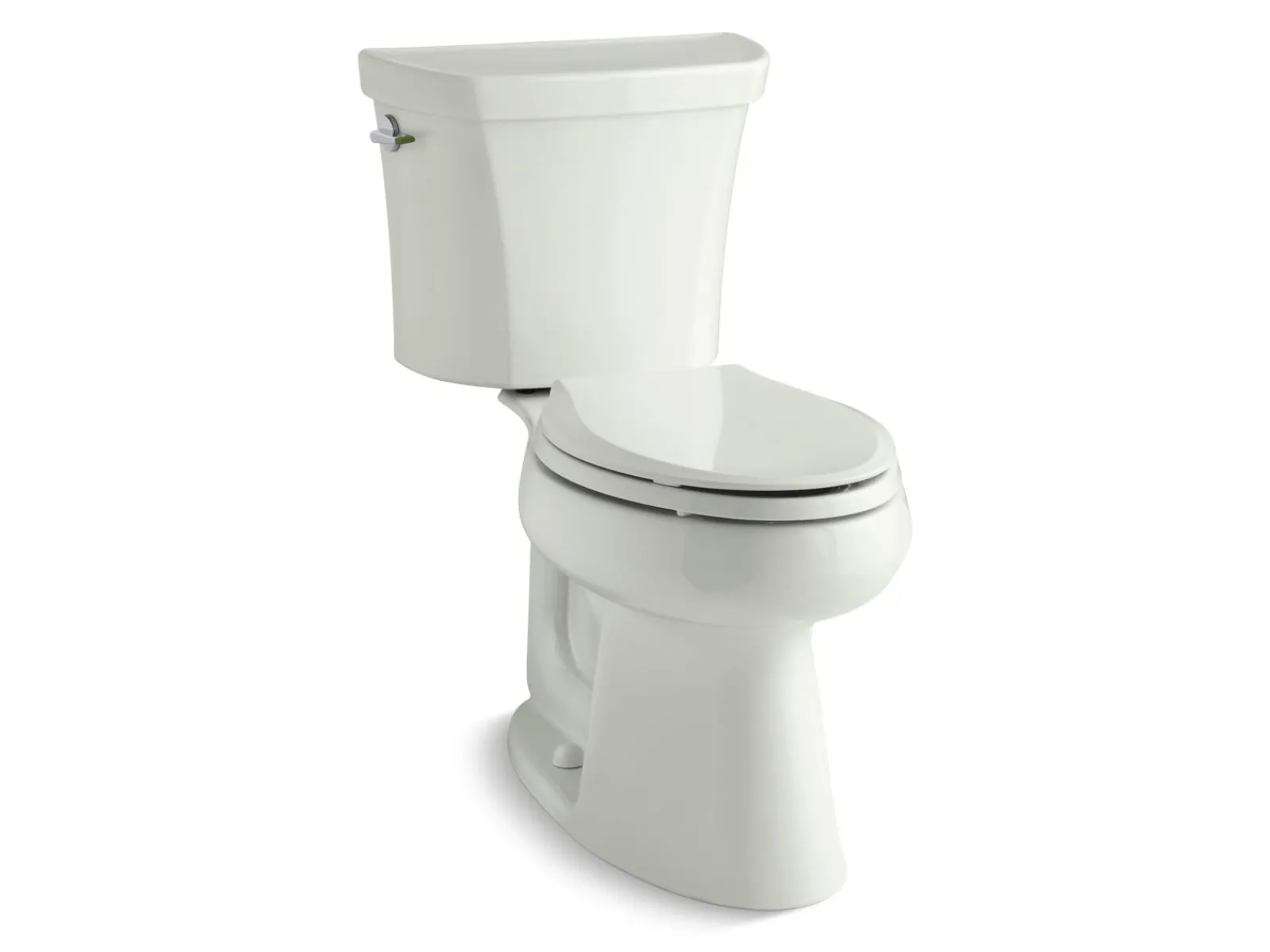 Two-piece elongated toilet, dual-flush^Kohler New