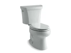 Two-piece elongated toilet, dual-flush^Kohler Clearance