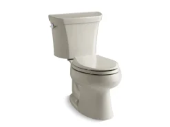 Two-piece elongated toilet, dual-flush^Kohler Clearance